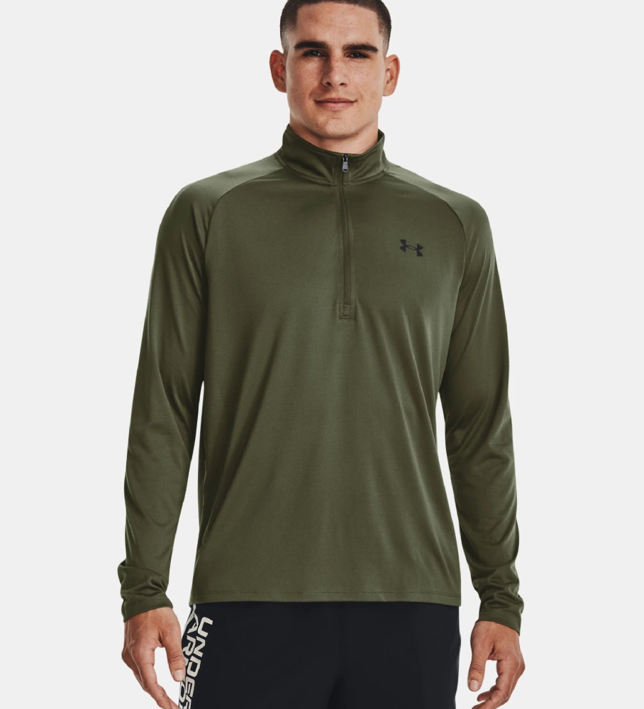 Camiseta de manga comprida Under Armour UA Tech verde