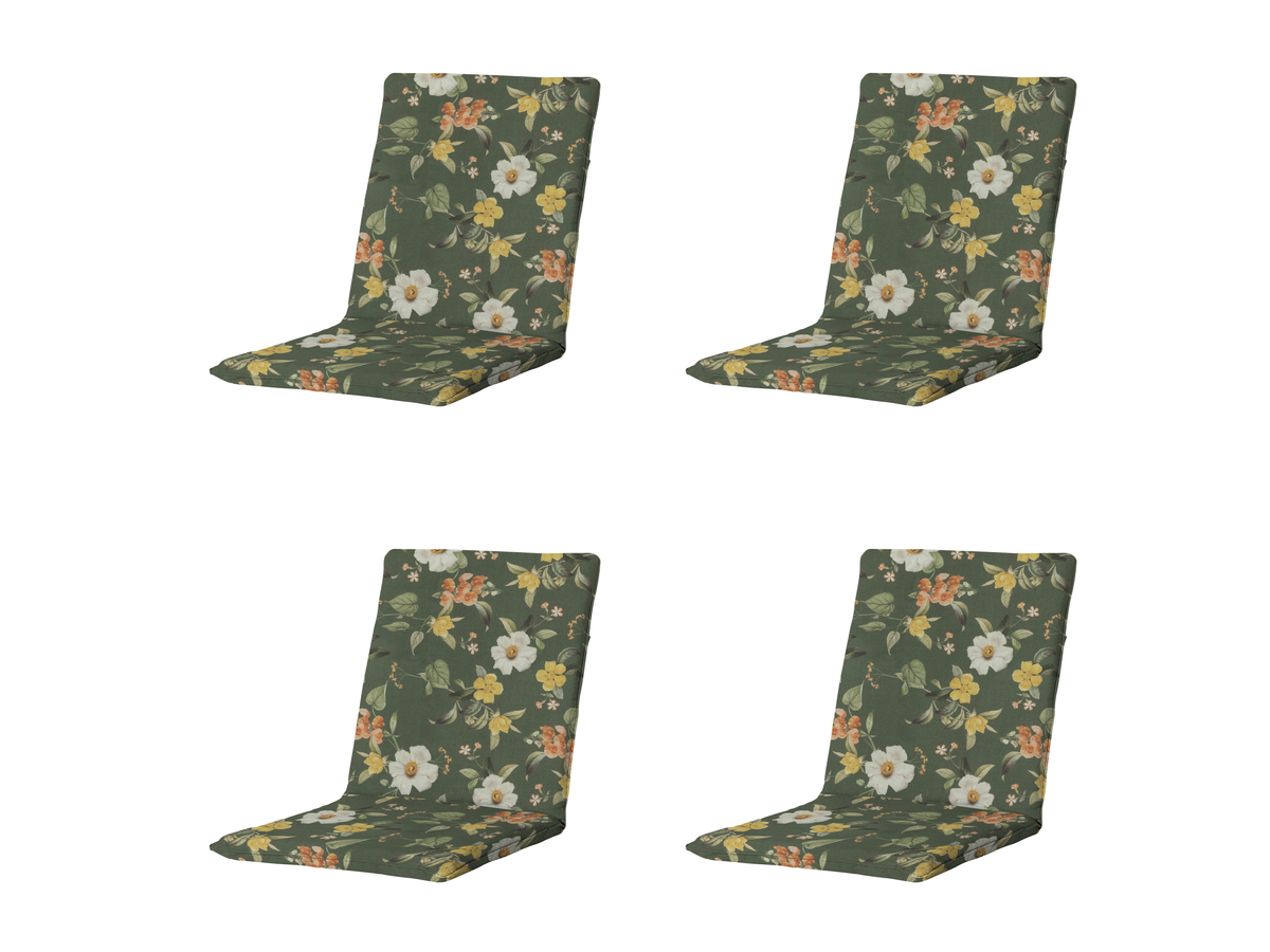 Madison Julliete Multi stapelstoelkussen - Set van 4