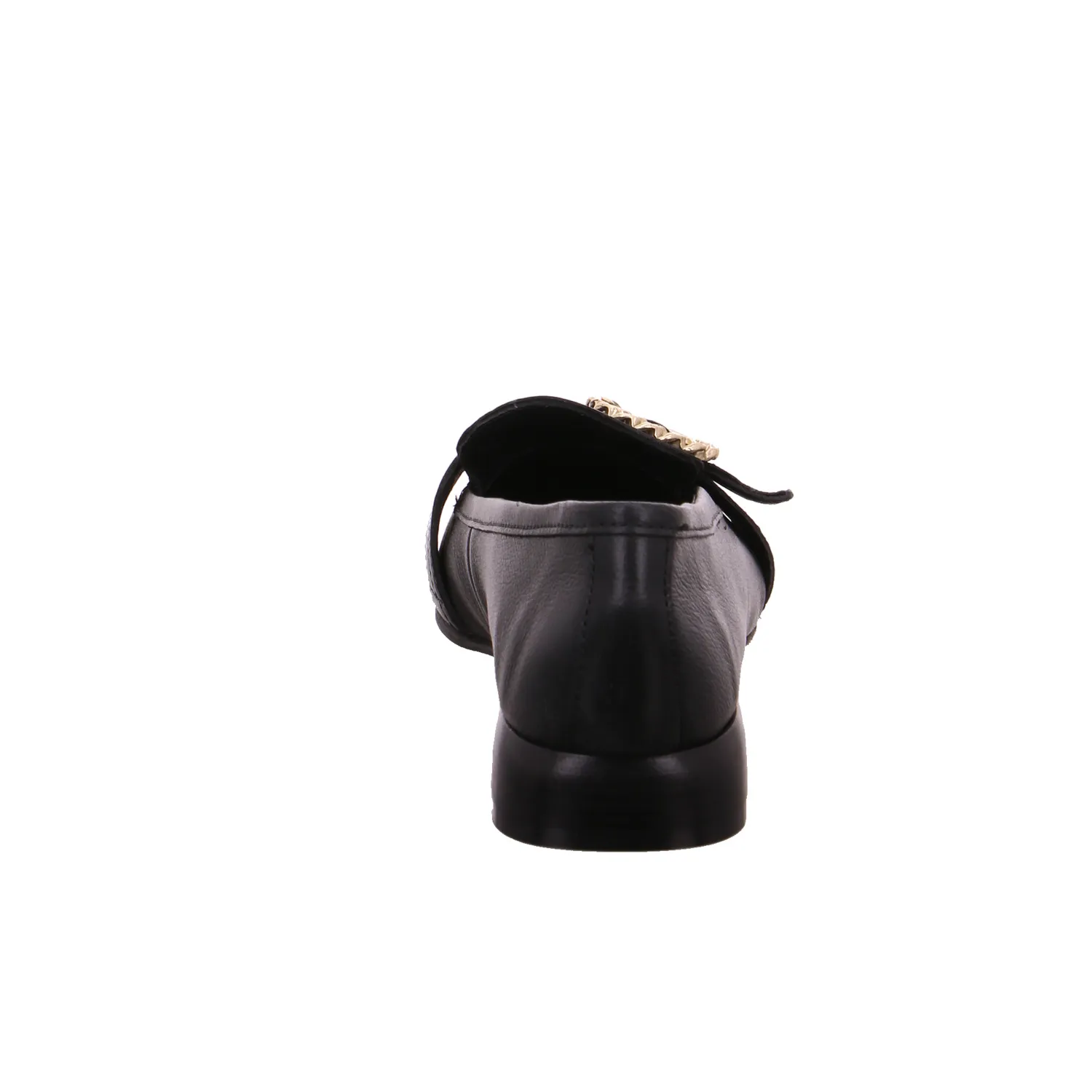 MJUS Slipper Schwarz Leder