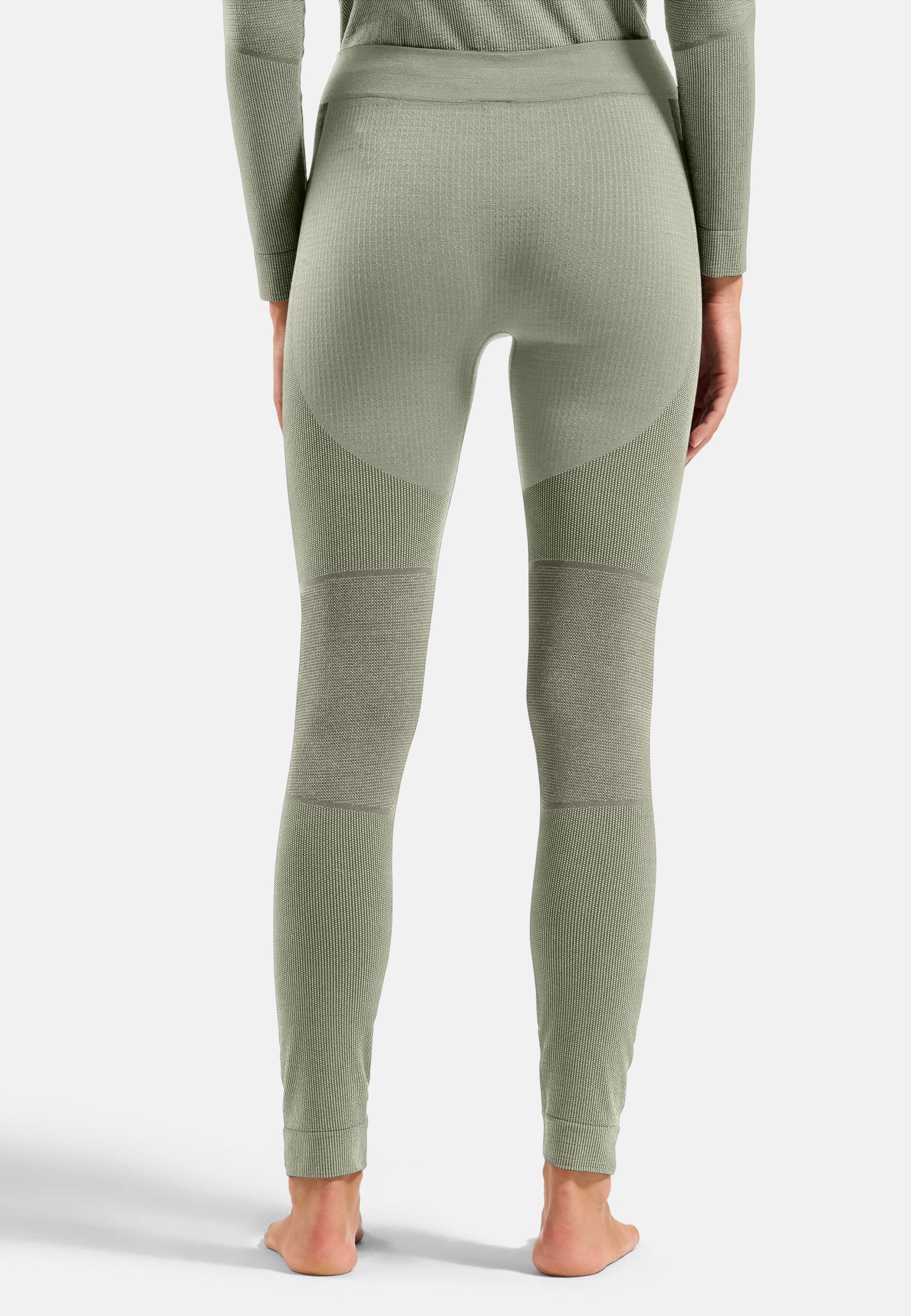 Lange Seamless Performance Wool Funktionstights in shadow