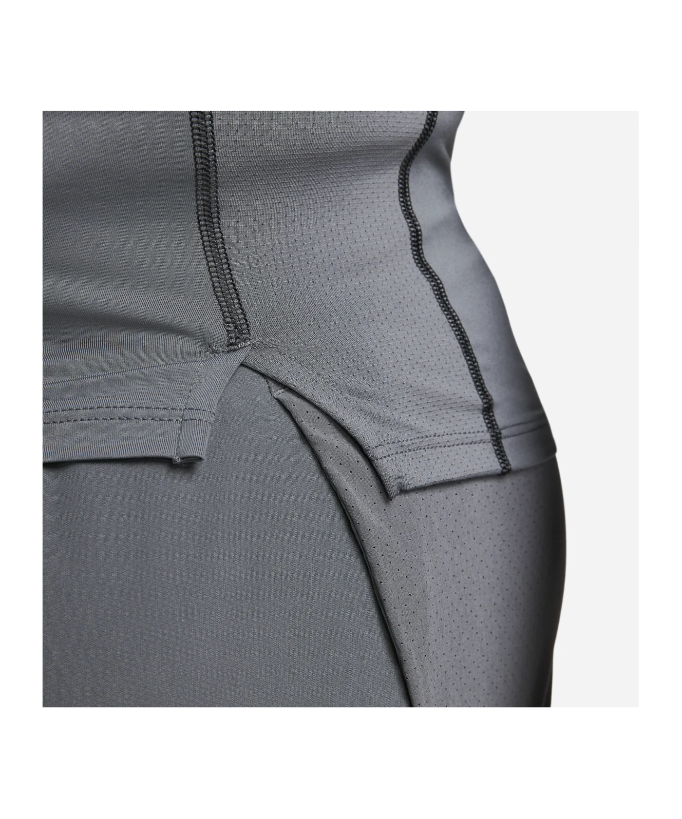 Nike Pro Shortsleeve Shirt Grau Schwarz F068