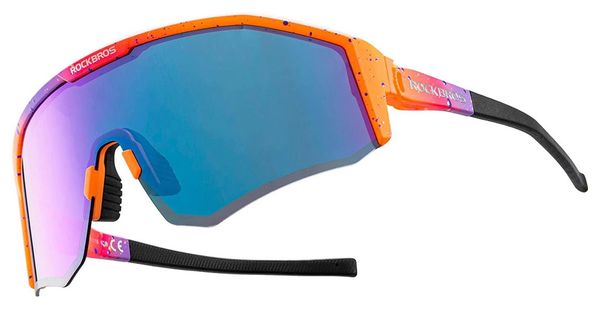 Lunettes de cyclisme polarisées Rockbros SP297 - violettes