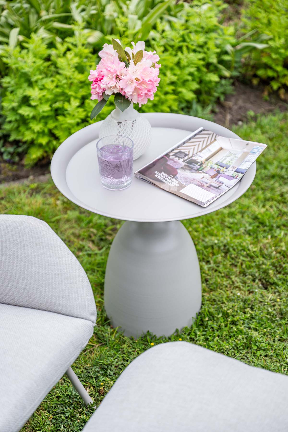 Garden Impressions Mioala Ø50xH48 cm bijzettafel - taupe