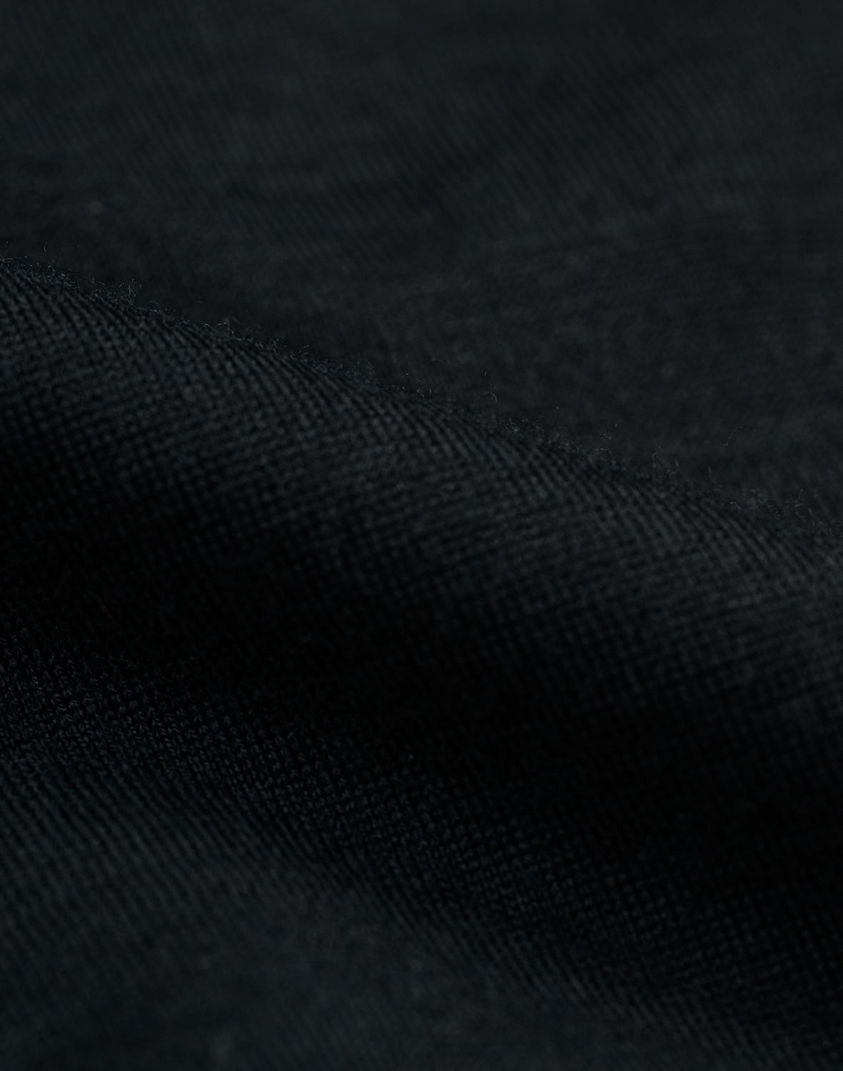 T-shirt van merinowol voor heren in Azuurblauw