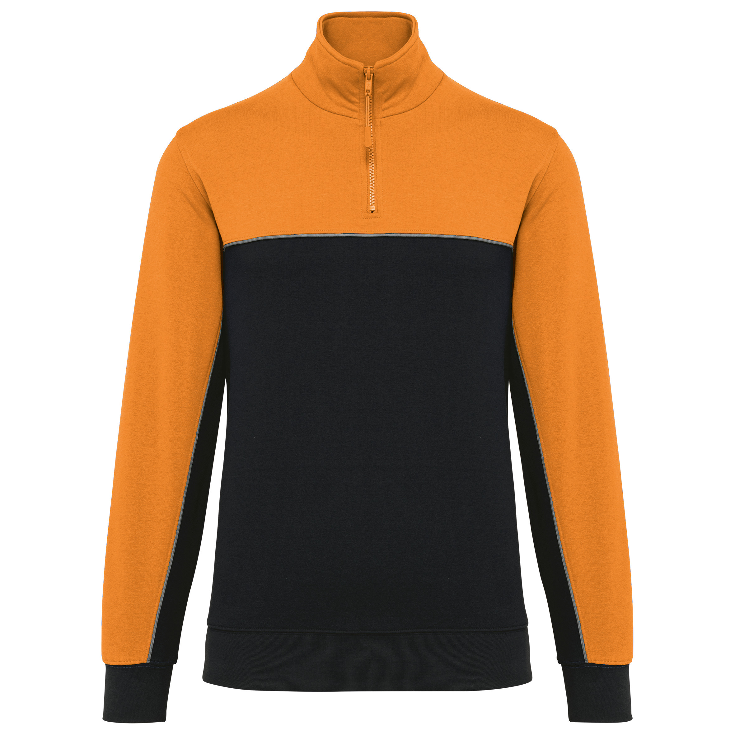 WK. Designed To Work WK404 - Sweat-shirt écoresponsable col zippé unisexe