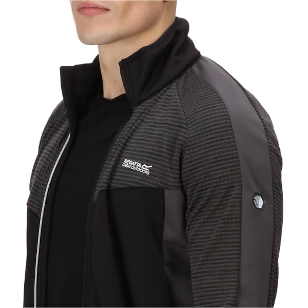 Veste polaire REGATTA YARE VI BLACK/DARK GREY
