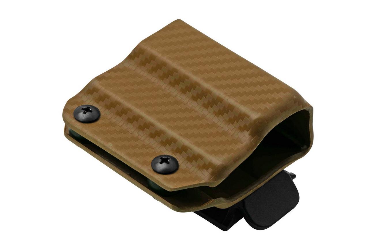 Clip And Carry Kydex Sheath Leatherman Raptor Response, Carbon Fiber Brown LRAPT-RESP-CF-BRN riemholster