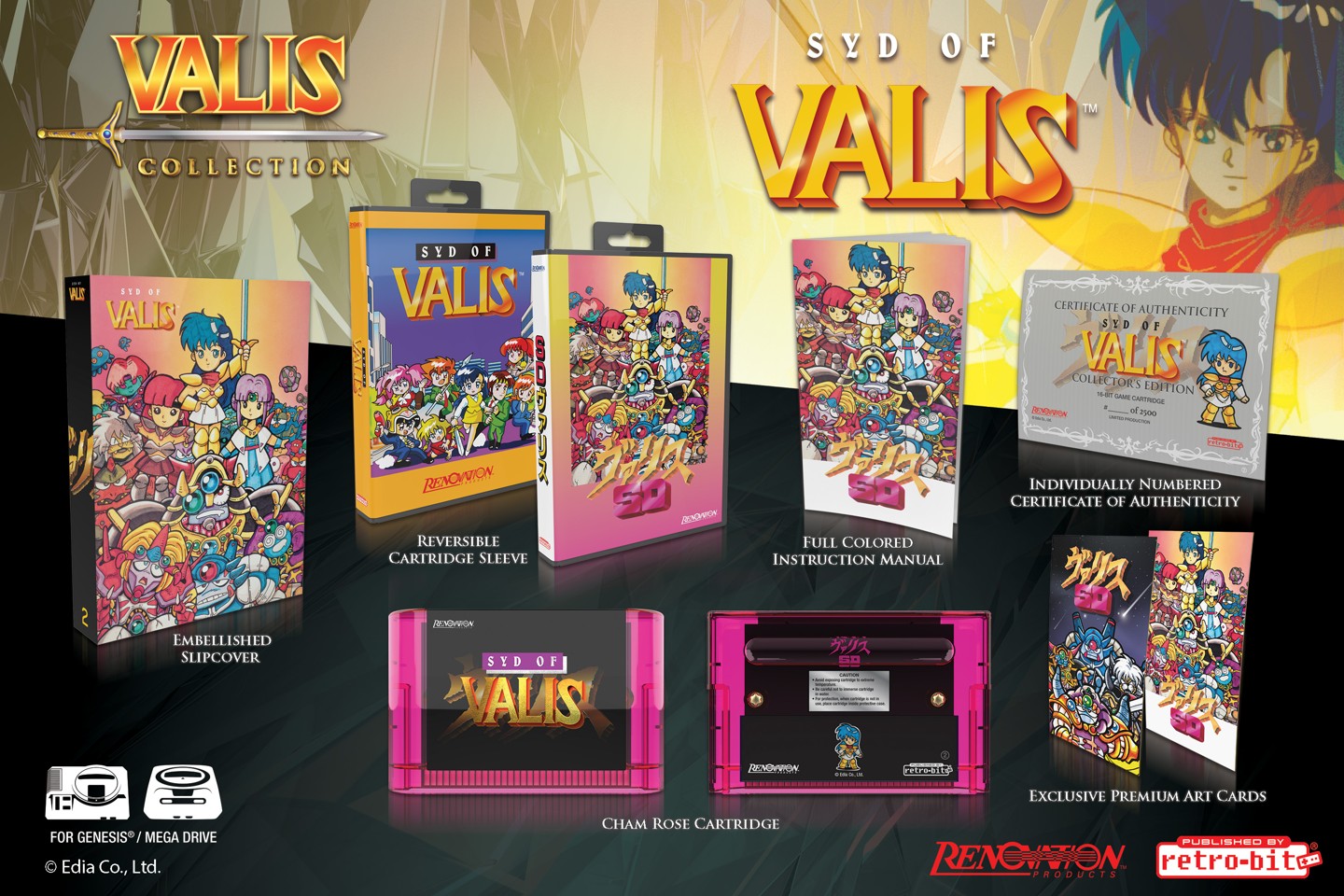 Syd of Valis (Collector’s Edition)- Sega Mega Drive