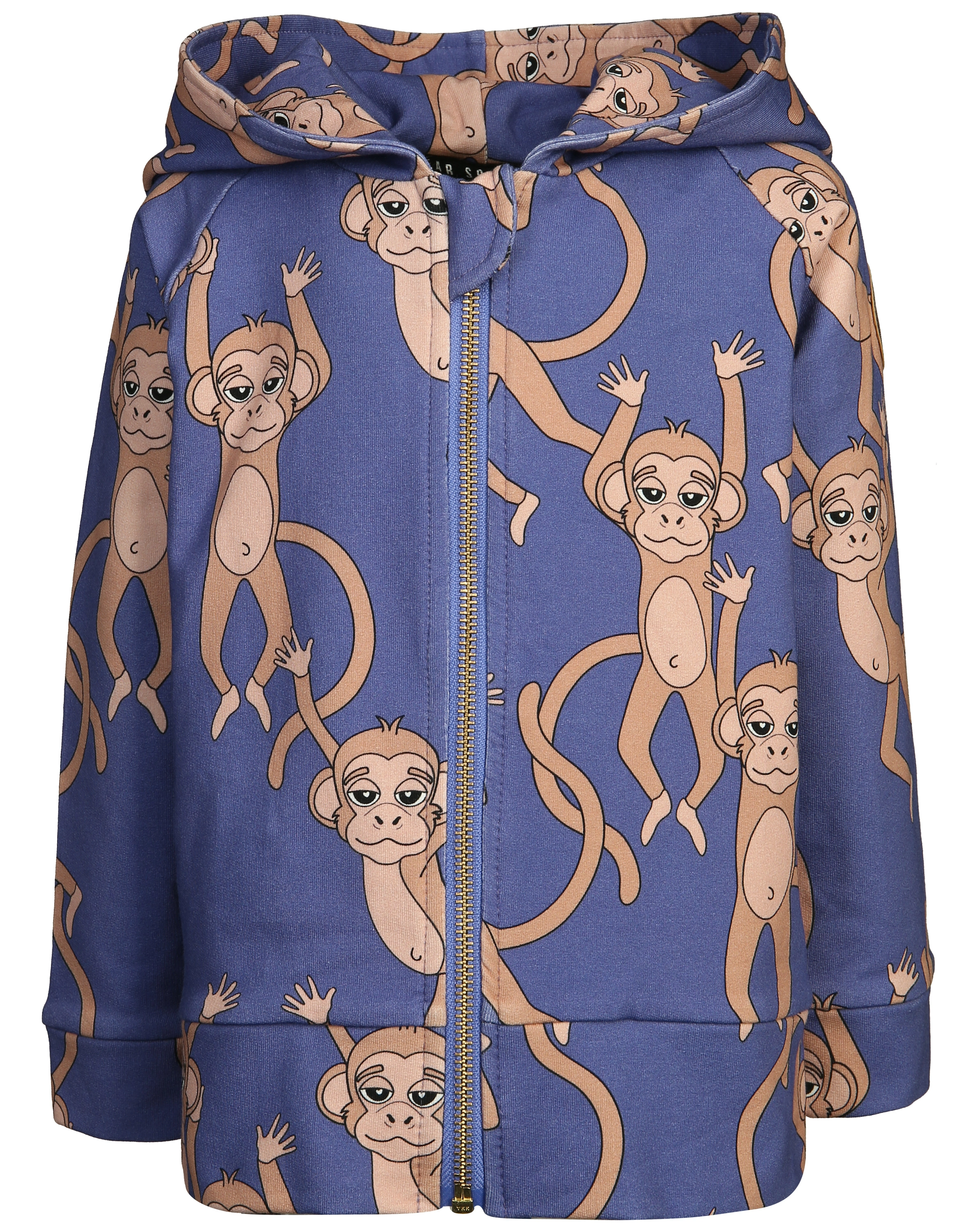 Kapuzen-Sweatjacke MONKEY in blue