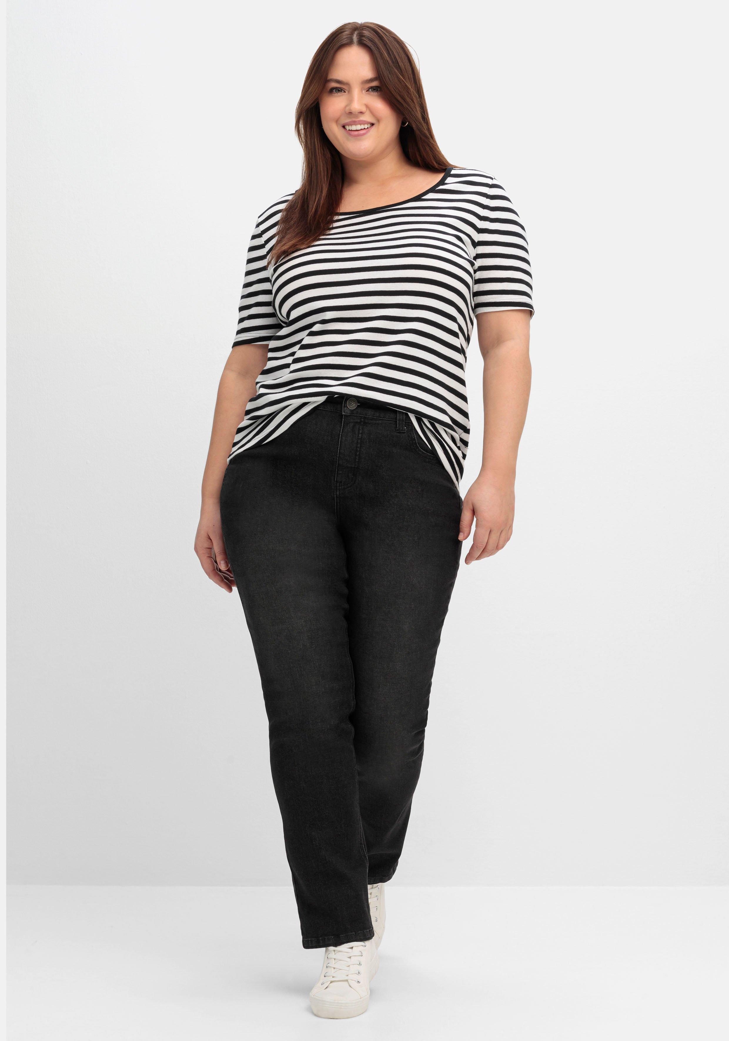 Gerade Jeans mit TruTemp365® Fasern