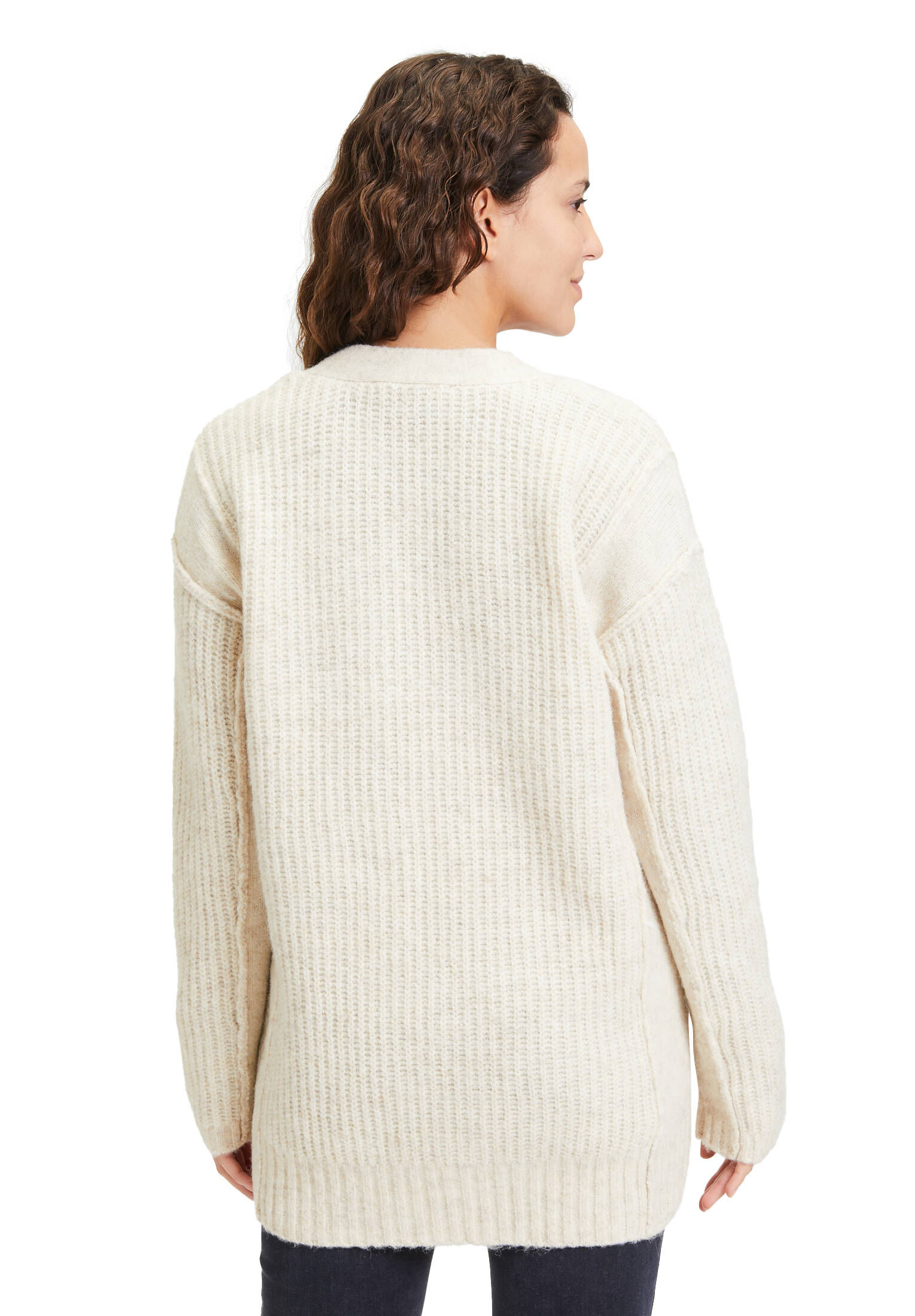 Betty & Co| Damen Casual-Strickjacke ohne Verschluss