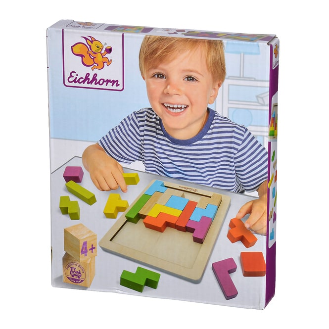 Eichhorn - Formenlegespiel aus Holz