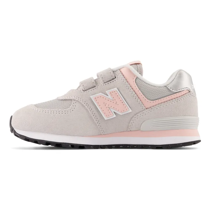 New Balance Baskets 574 Evergreen Scratchs | Rose pâle
