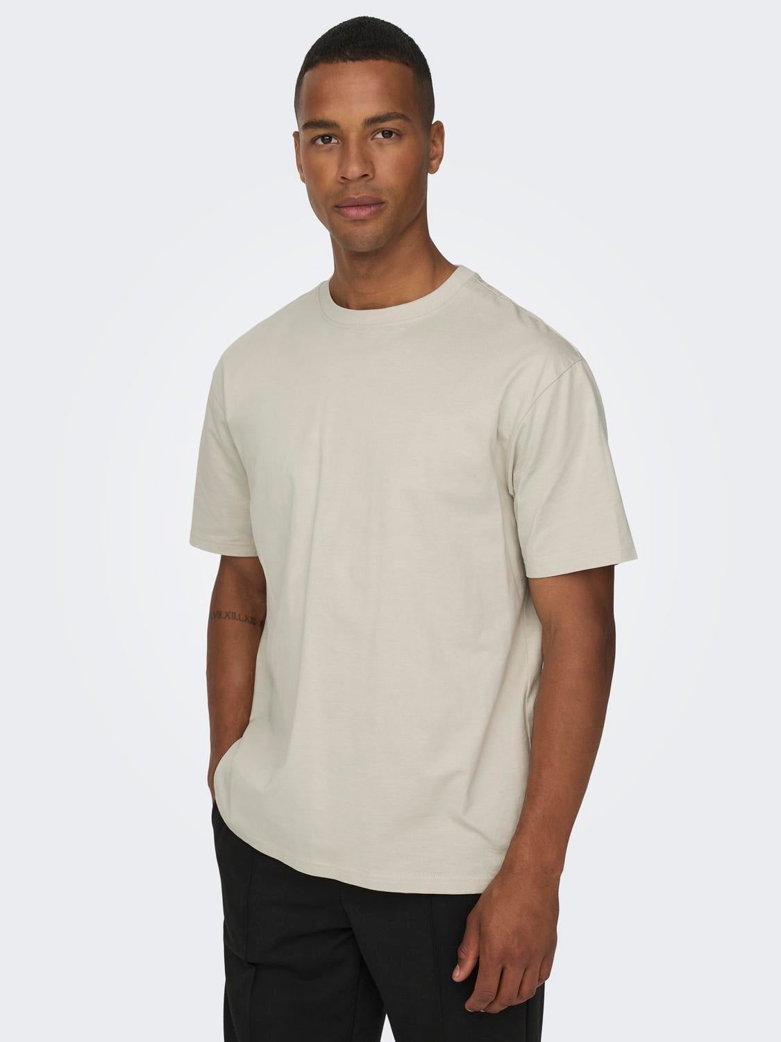 ONSFRED T-shirt Silver Lining