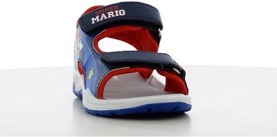 Super Mario Sandaler, Navy/Red