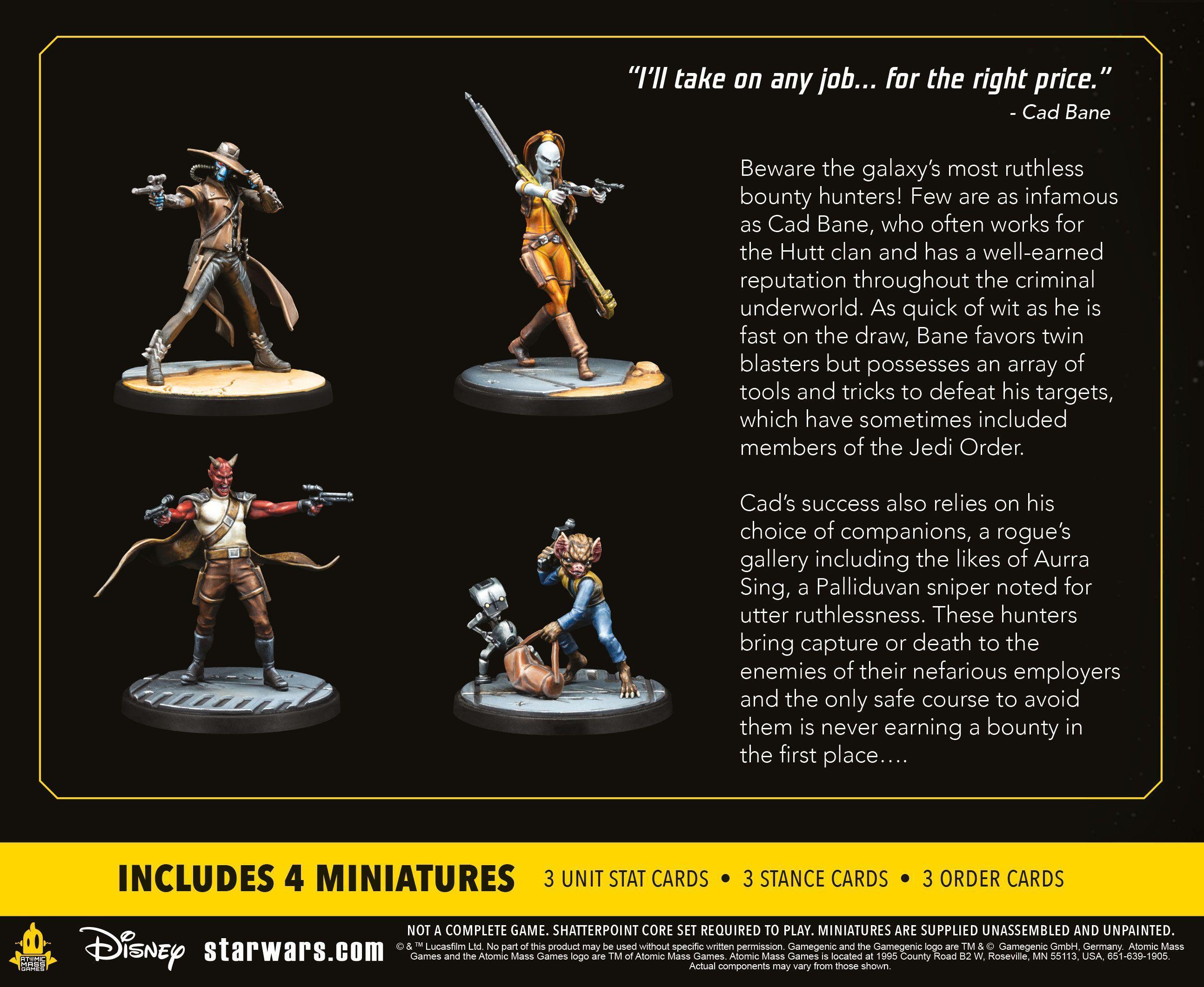 Shatterpoint  Fistful of Credits Squad Pack
