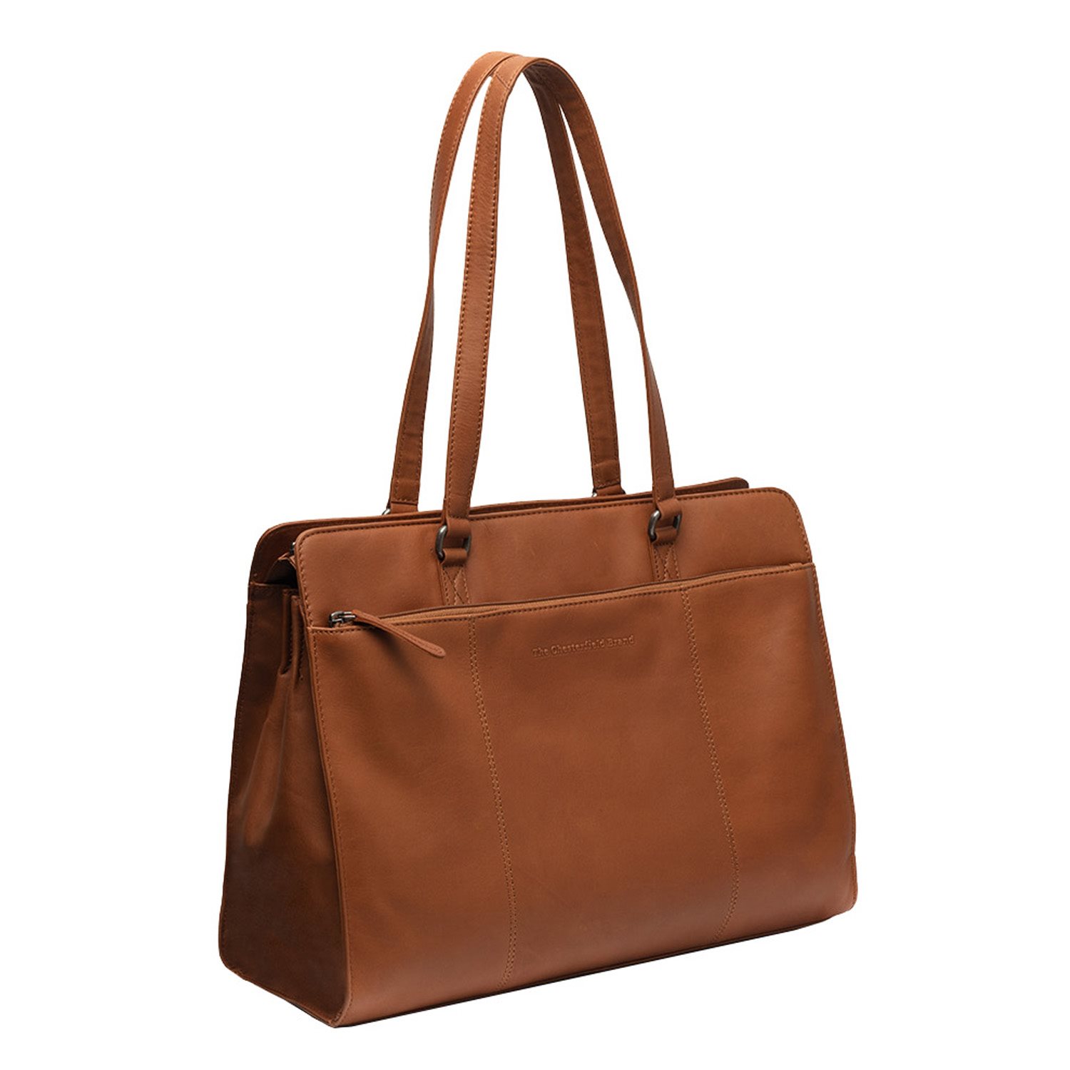 The Chesterfield Brand Fidenza Shopper cognac