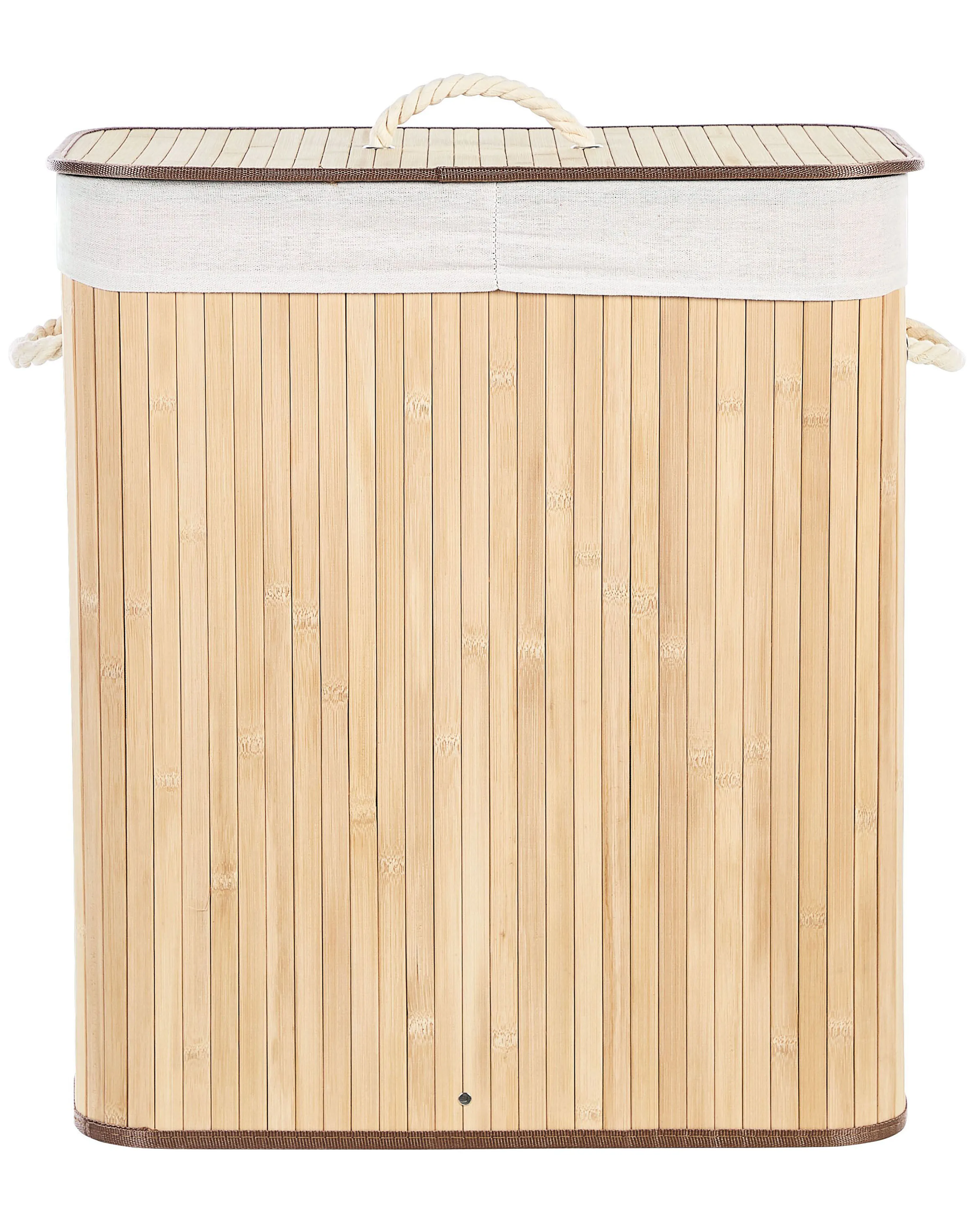 Mand KANDY Bamboehout Lichtbruin 100 L
