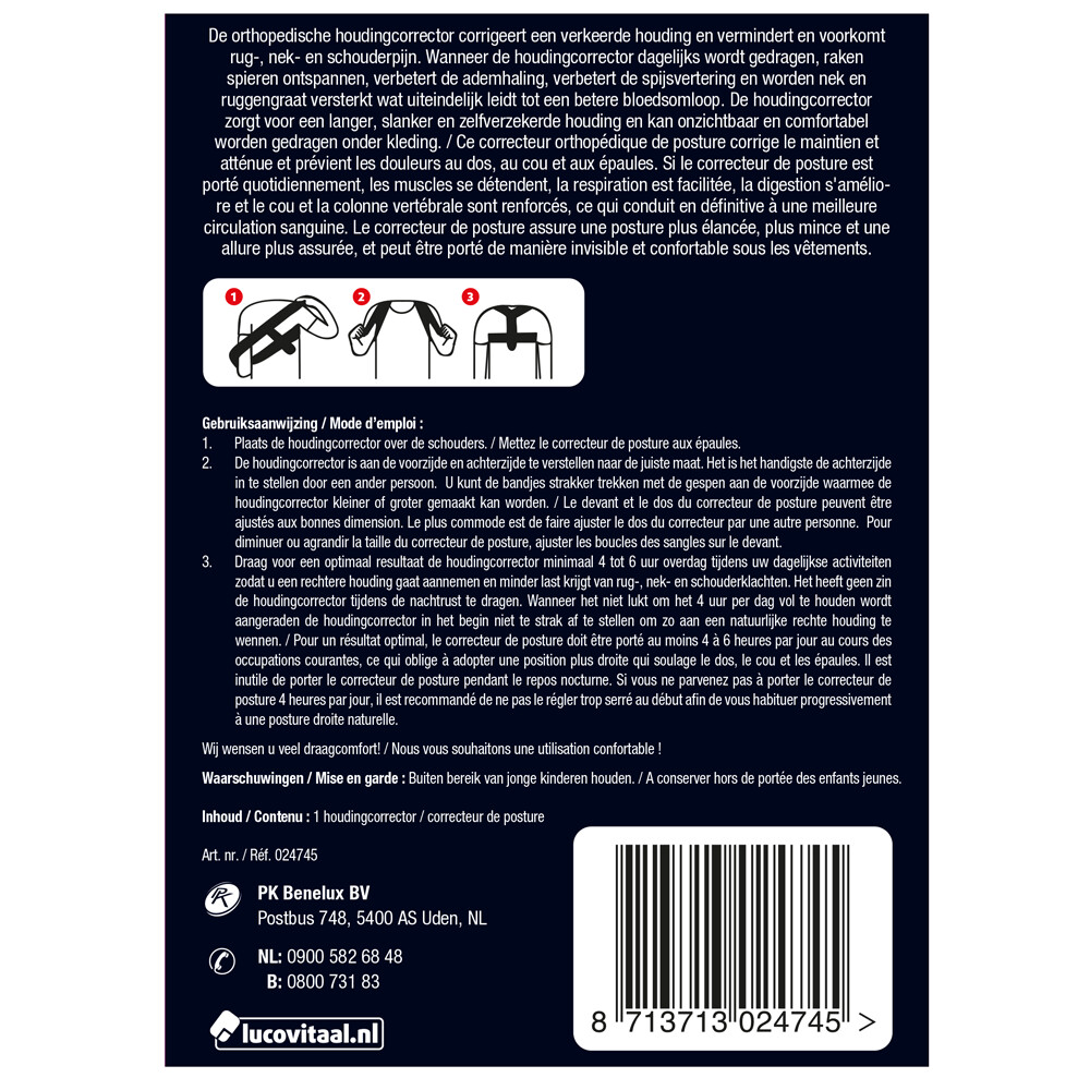 Lucovitaal Orthopedische Houdingcorrector