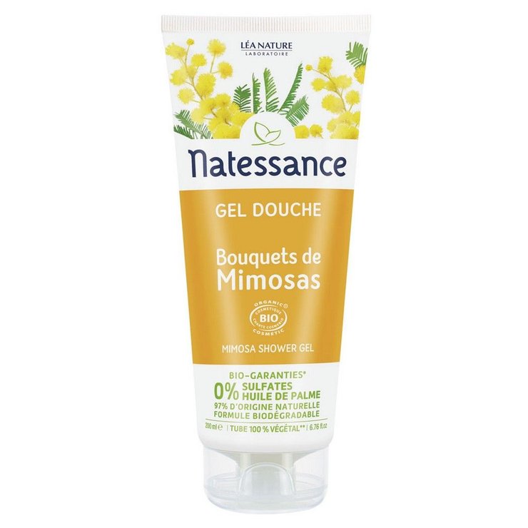 Gel Douche Bouquet De Mimosa Bio 200ml Natessance