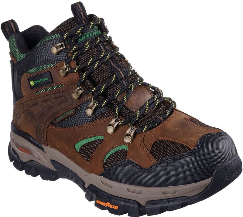 Skechers - Arch Fit Tarver LOADER - Laarzen - Bruin - Leer en Mesh