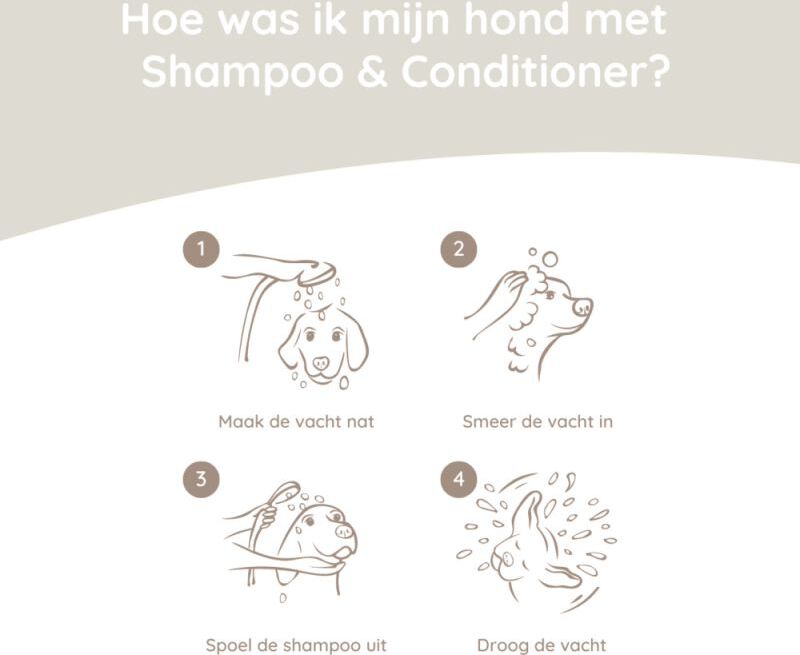 Greenfields hondenshampoo en conditioner 270 ml