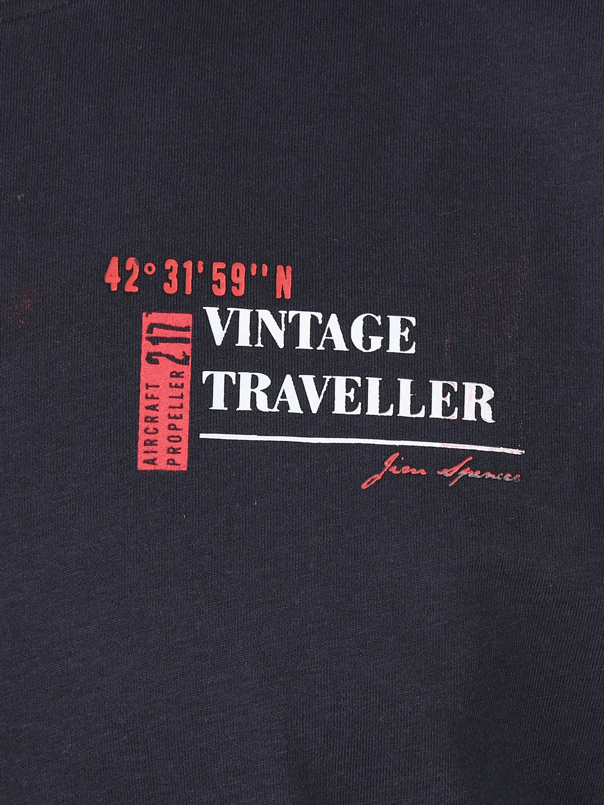Herren Shirt mit kleinem Print