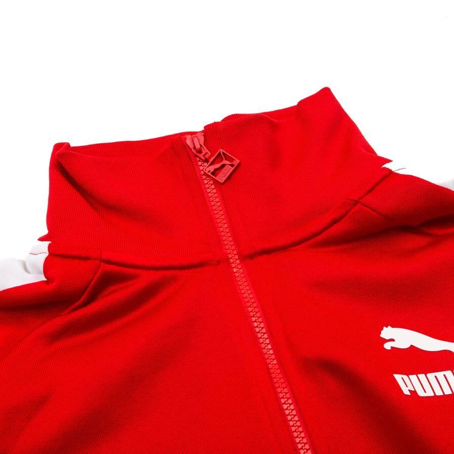PUMA Veste Iconic T7 - Rouge/Blanc
