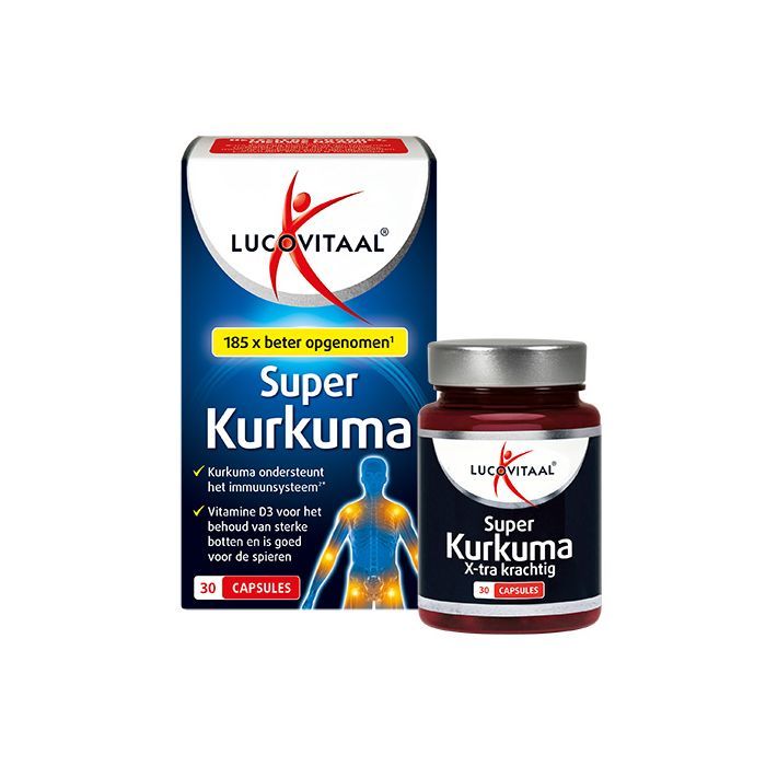 Lucovitaal Super Kurkuma X-tra Krachtig 30 capsules