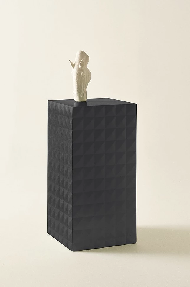 HAGA sidebord 40x40 cm - høyt