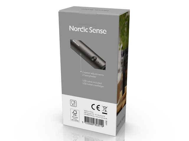 Nordic Sense Mælkeskummer Sort
