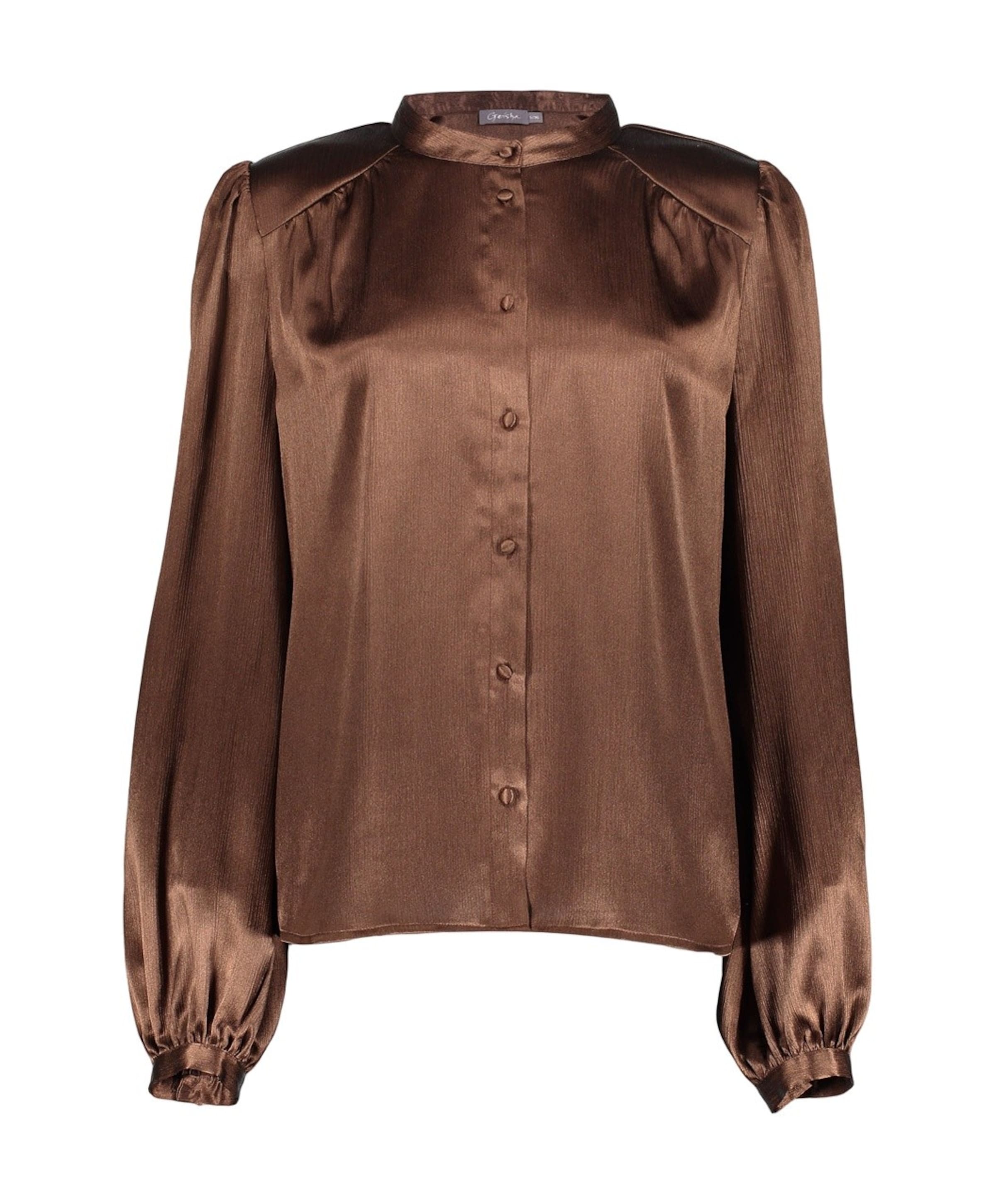 Geisha Dames blouse bruin