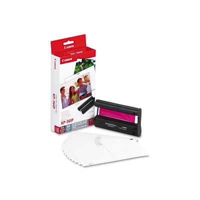 Canon KP-36IP - kit encre couleur + 36 feuilles - cartouche d'encre originale