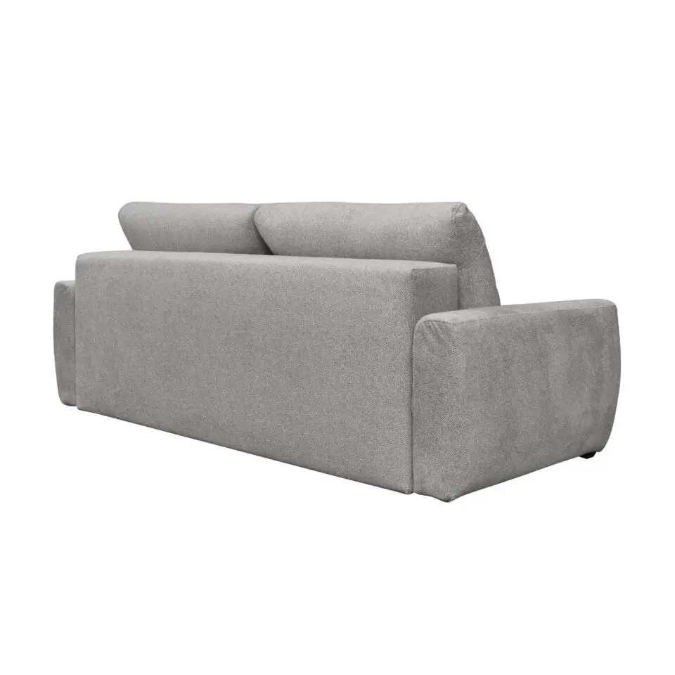 CALICOSY - Slaapbank ALBA - Grijs - 76x246x112 cm