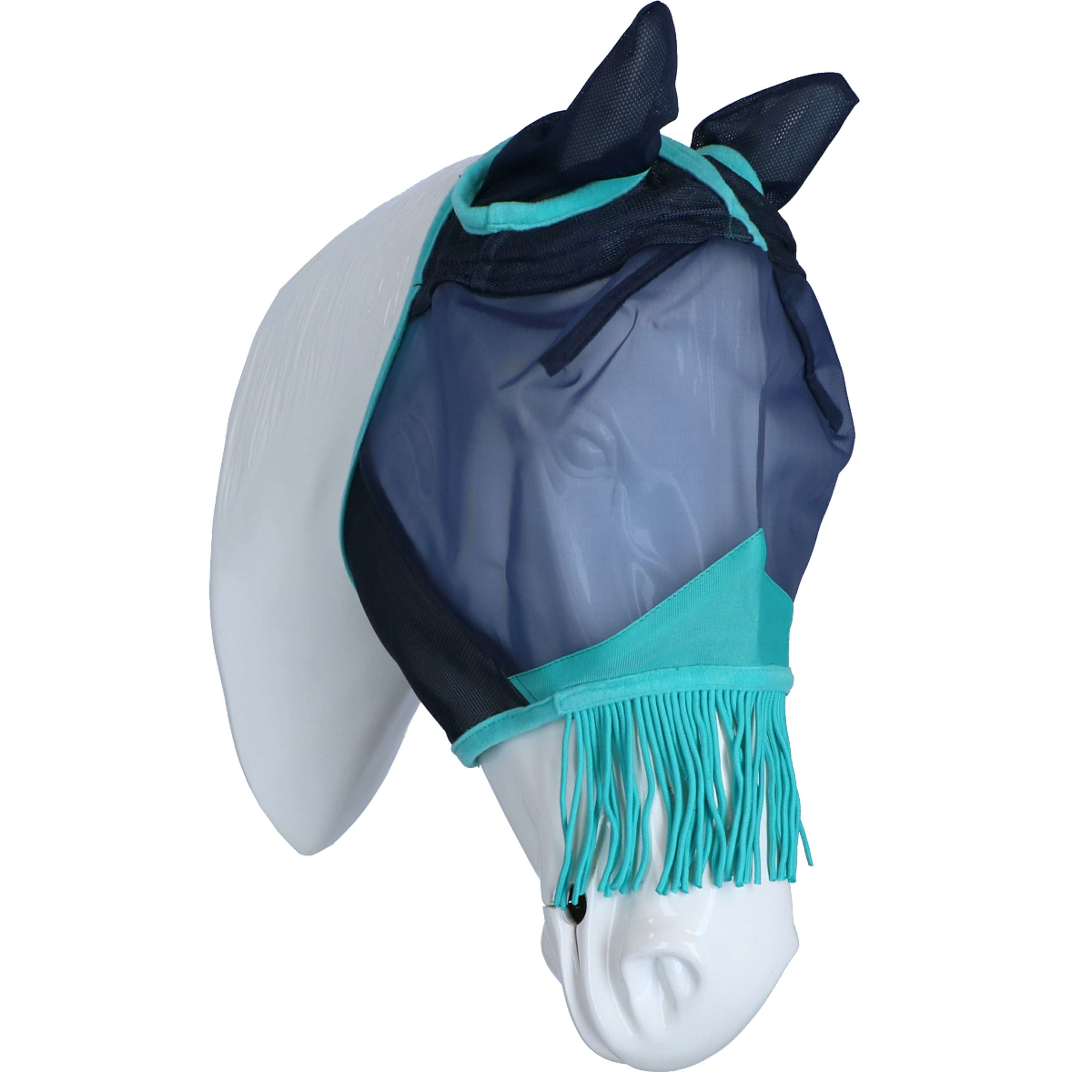 WeatherBeeta Vliegenmasker ComFiTec Deluxe Fine Mesh met Oren en Franj