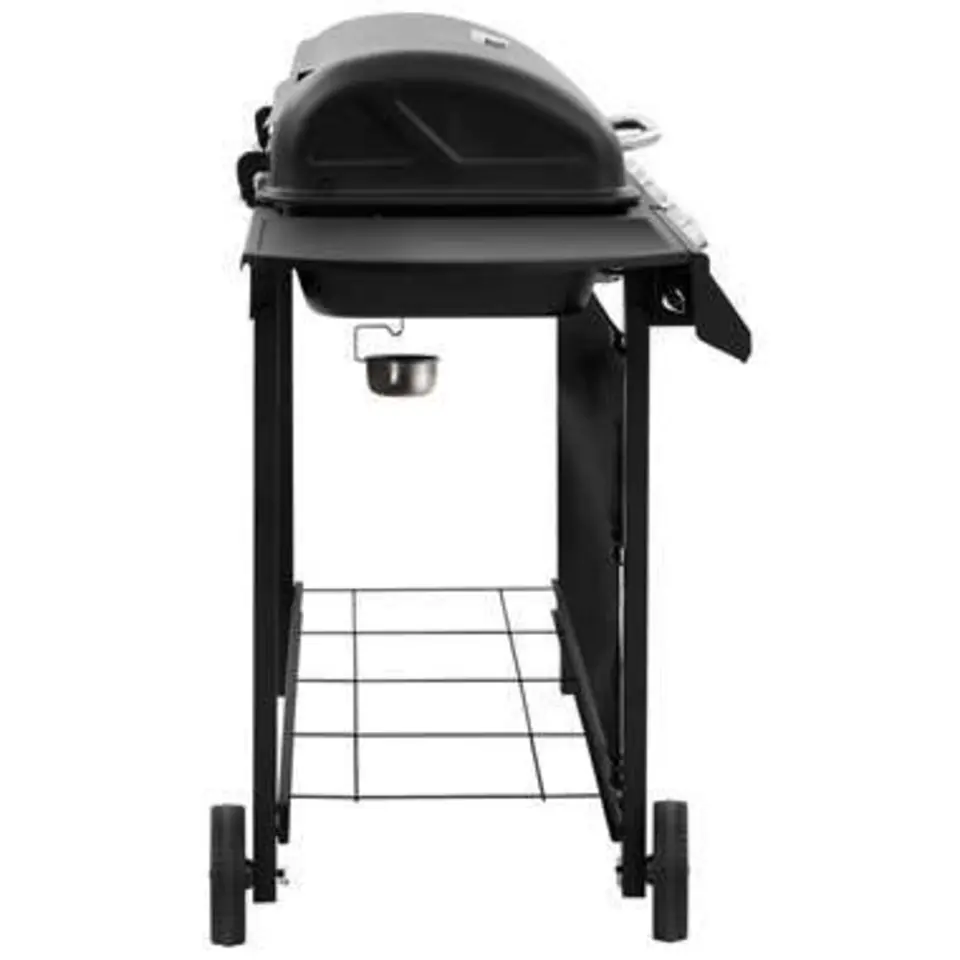 vidaXL - Gasbarbecue-grill - Zwart - Staal