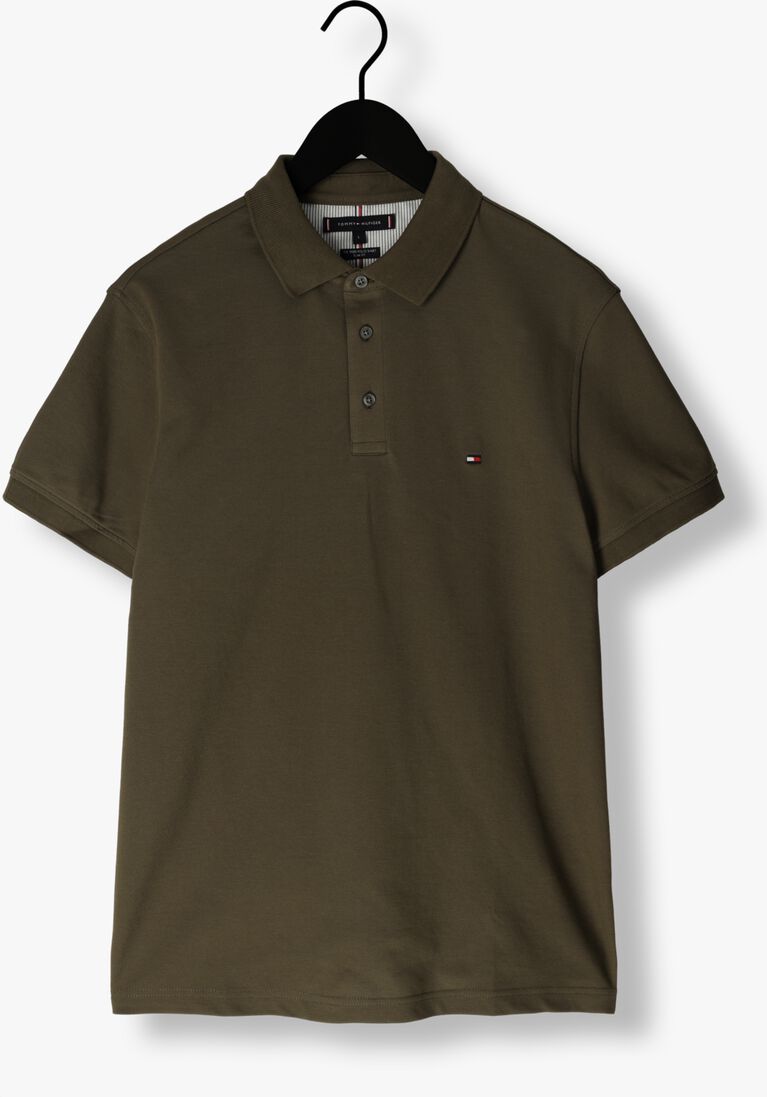 TOMMY HILFIGER donkergroene tommy hilfiger polo 1985 slim polo
