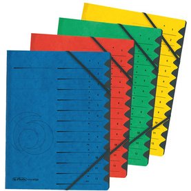Trieur easyorga, A4, carton, 12 compartiments