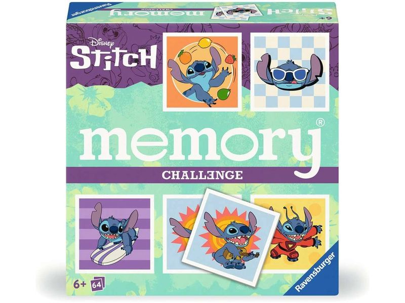 Ravensburger Memory Challenge Memory Disney Stitch Merkspiel