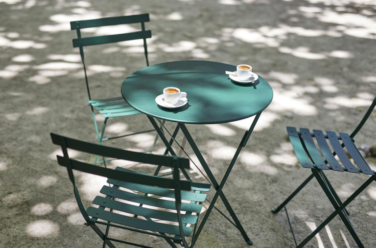 Fermob Bistro tuintafel 60 Cotton White