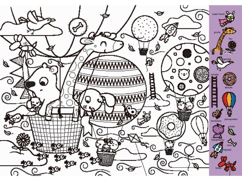LIVRO 300 PALAVRAS COLORIR