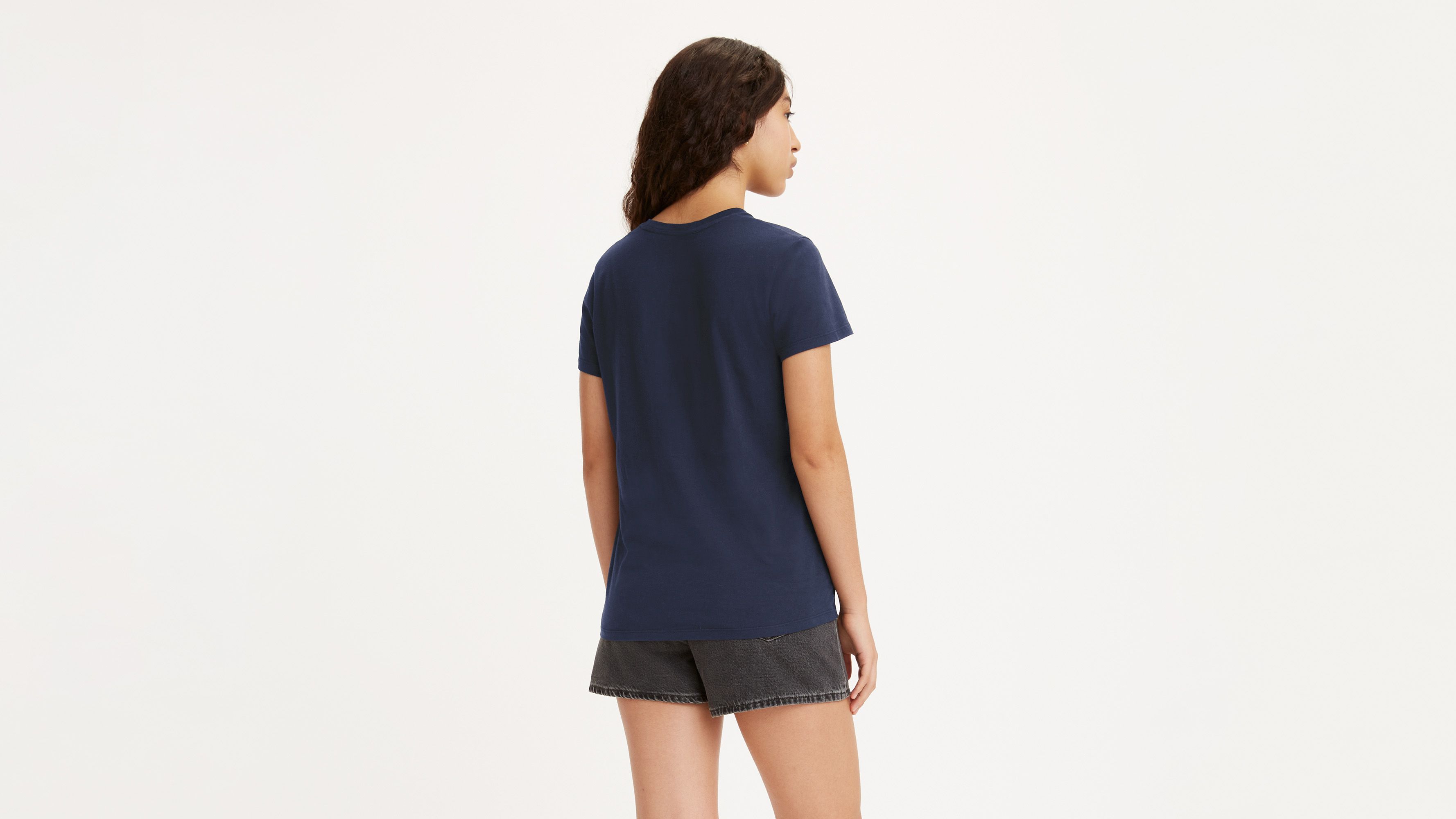 T-shirt Perfect - Hl Logo Michelle Floral Naval Academy - Bleu
