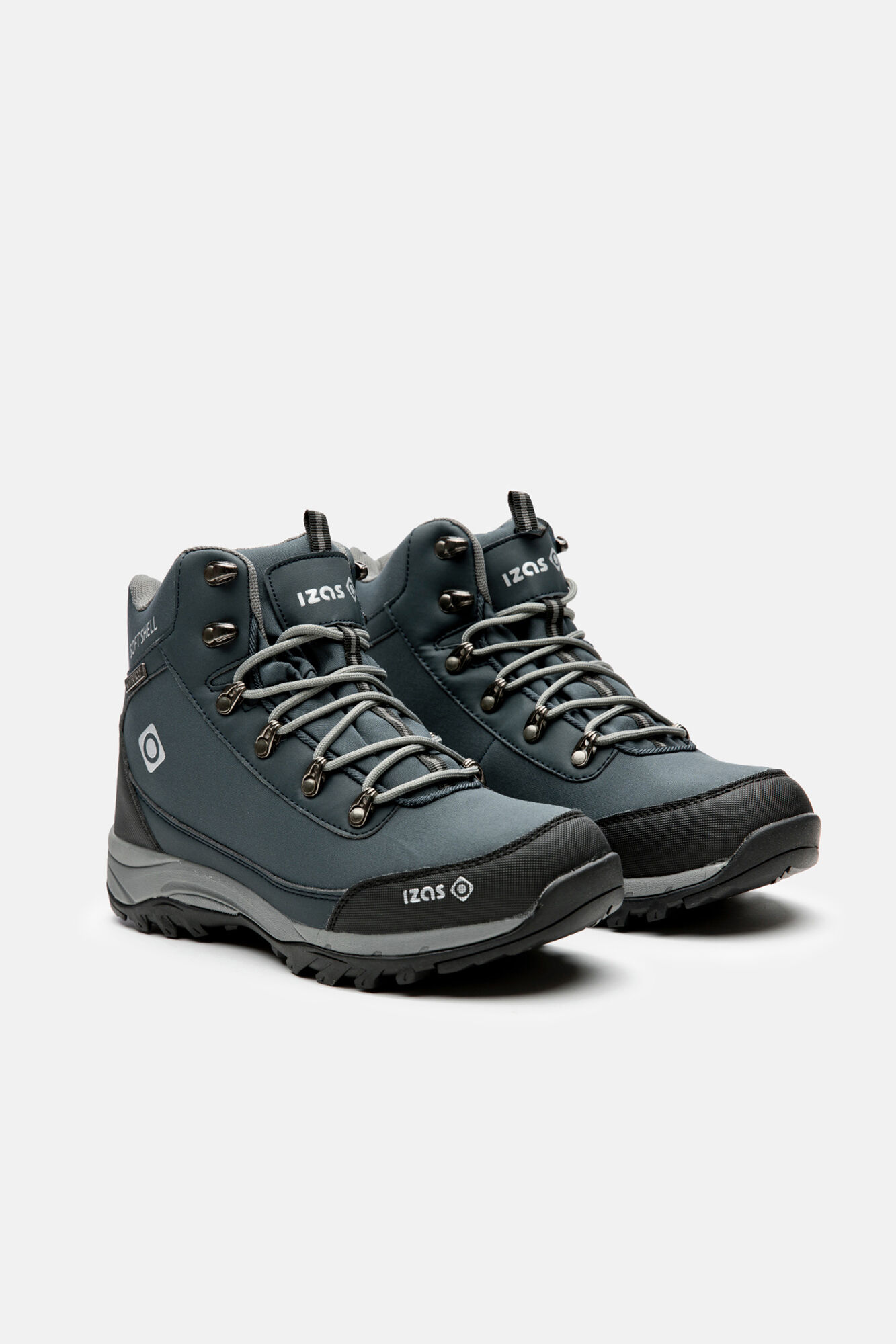Botas de caminhada de cano médio - Cinza