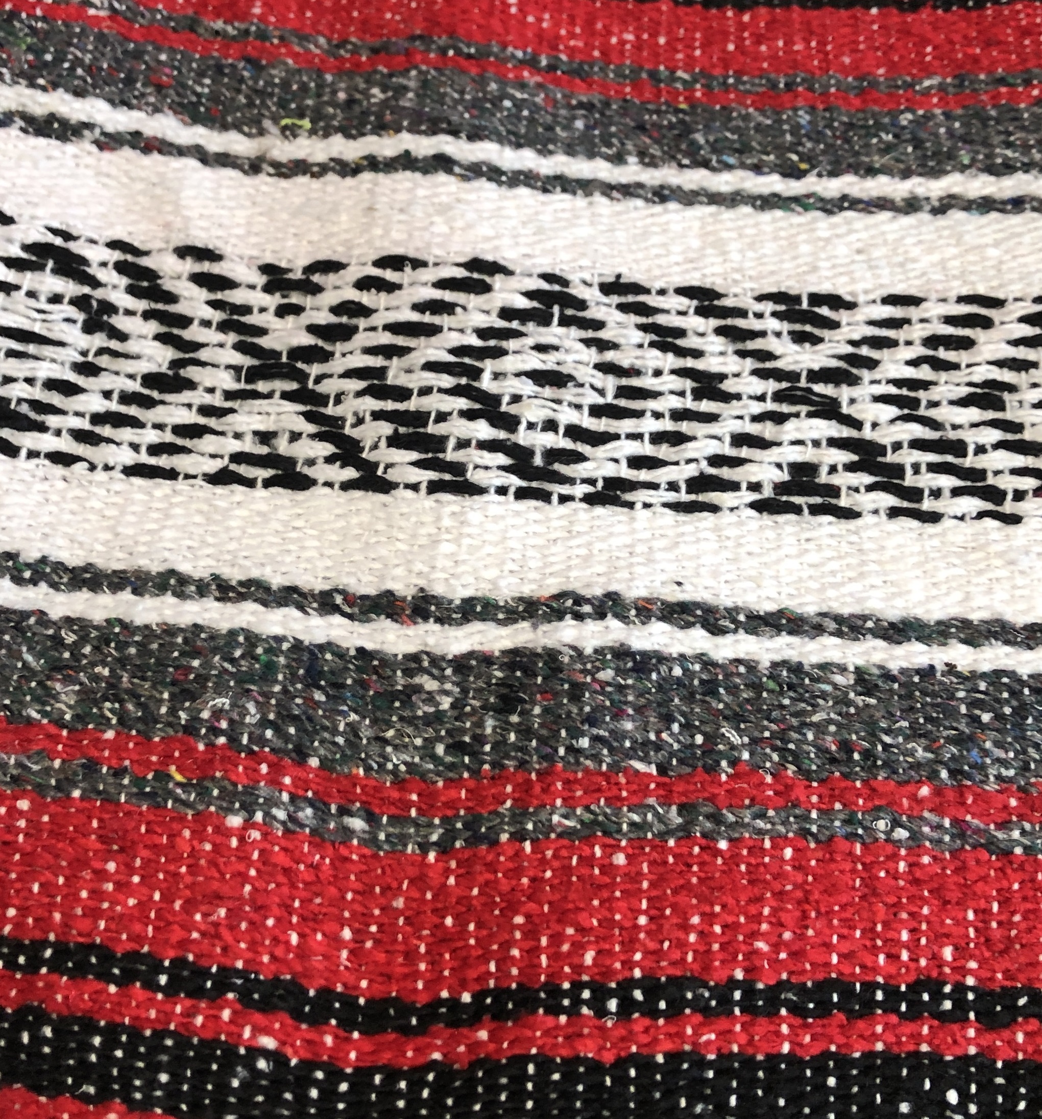 Side Shore Couverture Mex Blanket Mexicaine Coral Mint