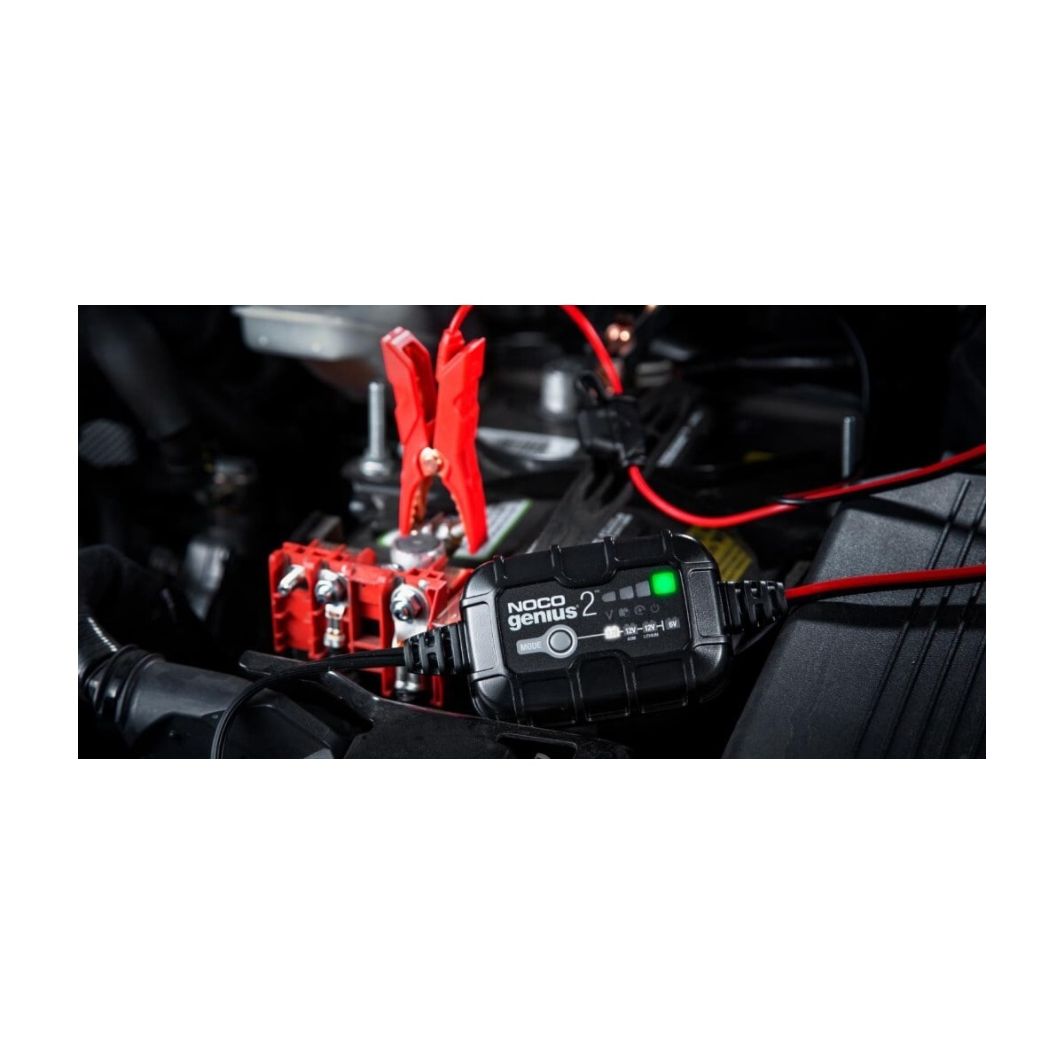 NOCO Elektronisk Batterilader 6V/12V 2A IP65