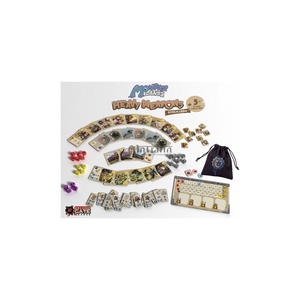 Monster Lands - Extension Armes Lourdes & 5ème Joueur