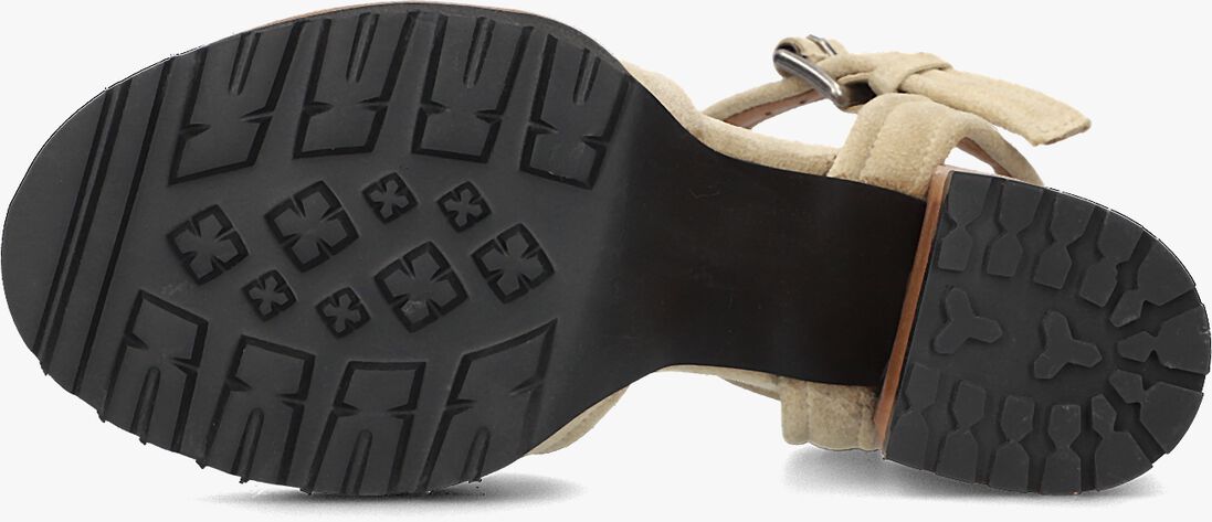 SHABBIES beige shabbies sandalen 163020155 shs1171