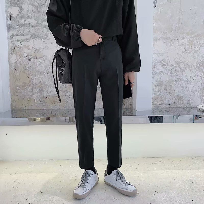 GRAYCIOUS - Cropped rechte broek