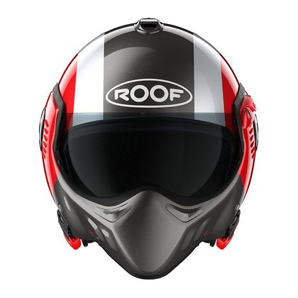 Casque ROOF BOXER ALPHA FOCUS - Rouge / Gris