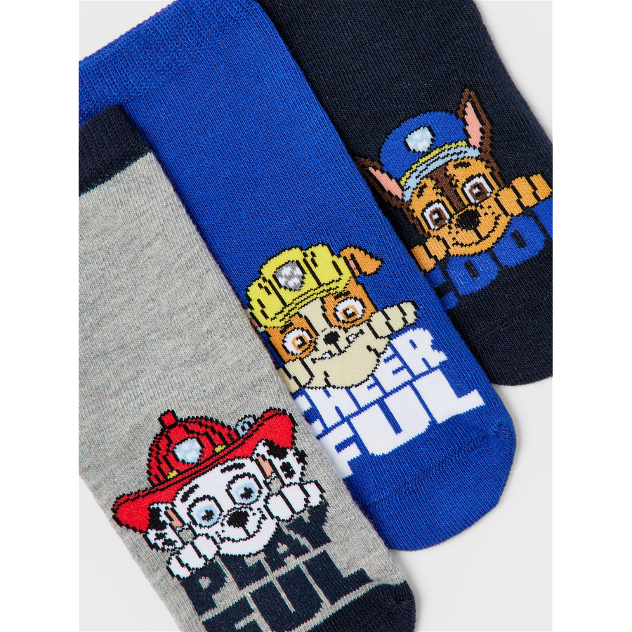 name it Socken 3er Pack Paw Patrol Dark Sapphire